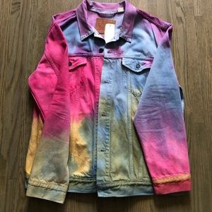 Levi’s tie dye denim